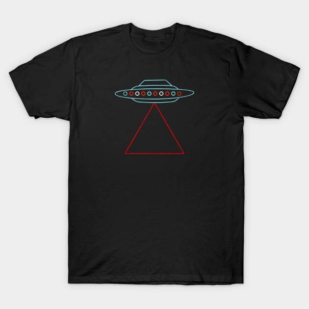 80s UFO T-Shirt by rmtees